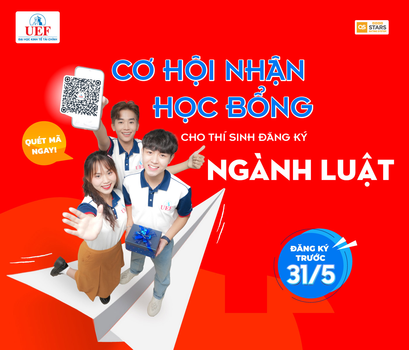 Cơ hội nhận học bổng cho thí sinh đăng ký ngành luật tại UEF - ảnh 1 Cơ hội nhận học bổng cho thí sinh đăng ký ngành luật tại UEF - ảnh 1