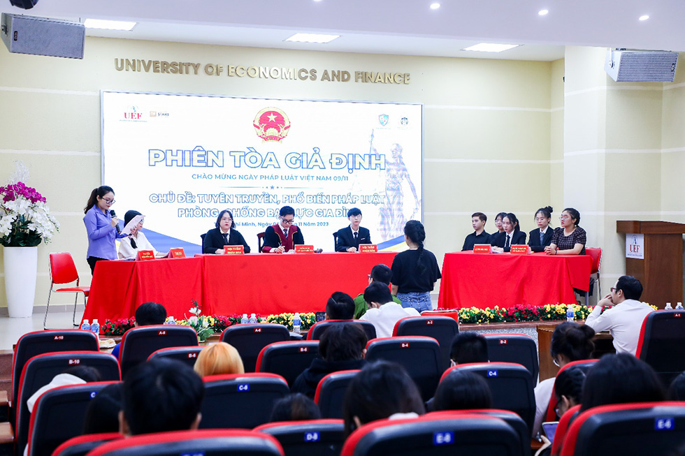 Cơ hội nhận học bổng cho thí sinh đăng ký ngành luật tại UEF - ảnh 2 Cơ hội nhận học bổng cho thí sinh đăng ký ngành luật tại UEF - ảnh 2