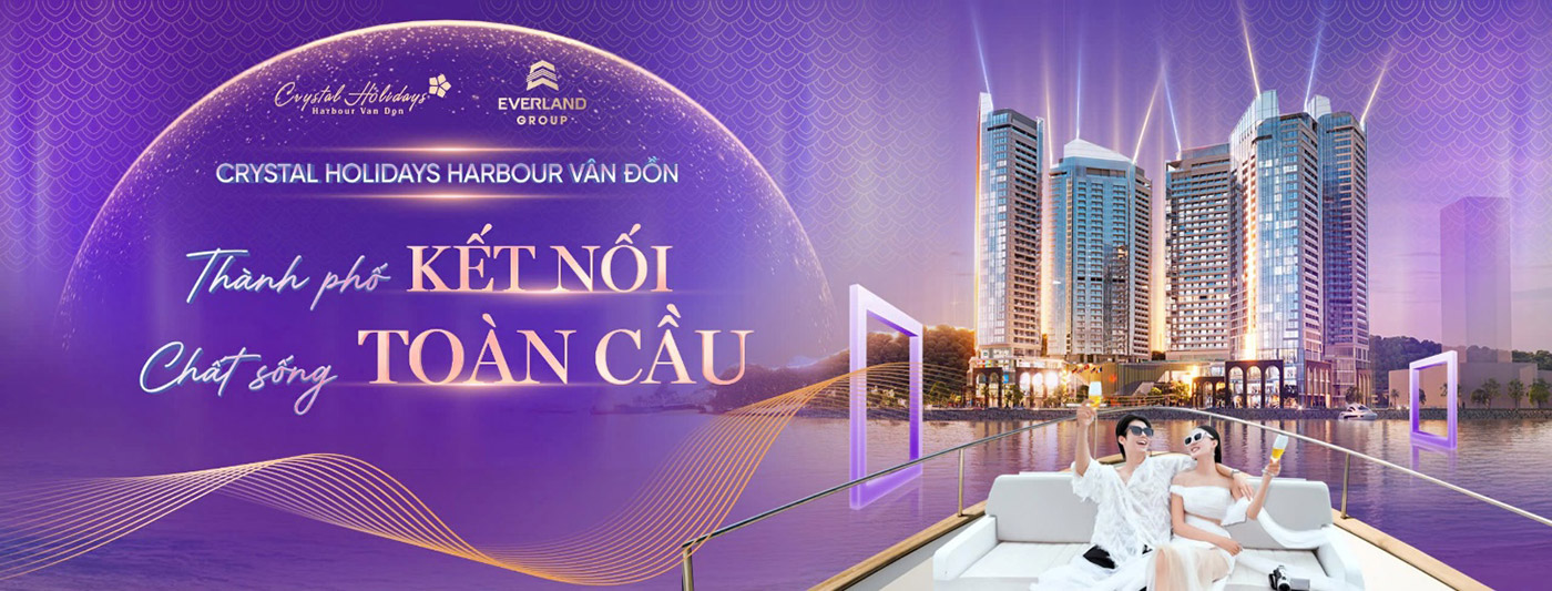 Không gian sống cho công dân toàn cầu tại Crystal Holidays Harbour Vân Đồn Không gian sống cho công dân toàn cầu tại Crystal Holidays Harbour Vân Đồn