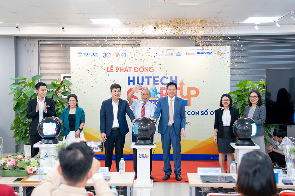 Khởi động sân chơi khởi nghiệp HUTECH Startup Wings 2025 - ảnh 2 Khởi động sân chơi khởi nghiệp HUTECH Startup Wings 2025 - ảnh 2
