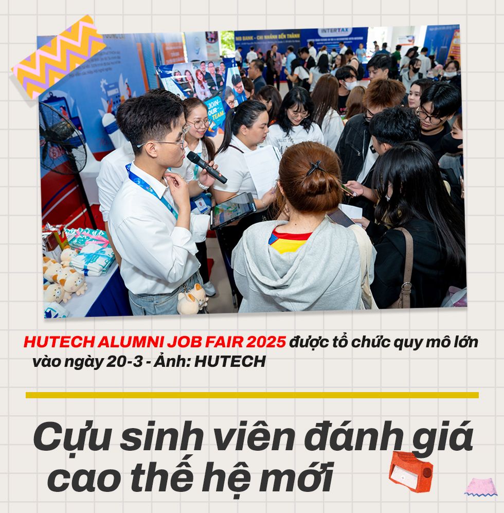 HUTECH Alumni Job Fair 2025: Cầu nối cựu sinh viên và thế hệ sau - Ảnh 2 HUTECH Alumni Job Fair 2025: Cầu nối cựu sinh viên và thế hệ sau - Ảnh 2