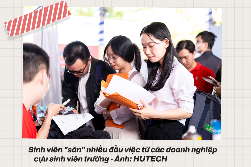 HUTECH Alumni Job Fair 2025: Cầu nối cựu sinh viên và thế hệ sau - Ảnh 5 HUTECH Alumni Job Fair 2025: Cầu nối cựu sinh viên và thế hệ sau - Ảnh 5