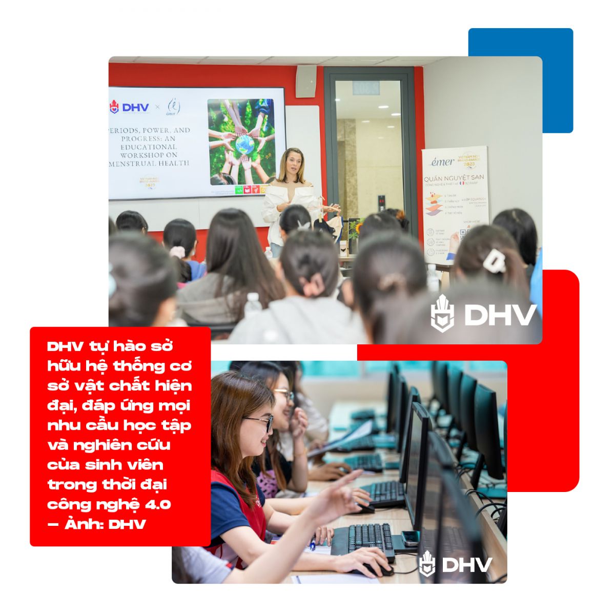 Trường DHV chuyển mình mạnh mẽ sau 30 năm - Ảnh 5 Trường DHV chuyển mình mạnh mẽ sau 30 năm - Ảnh 5