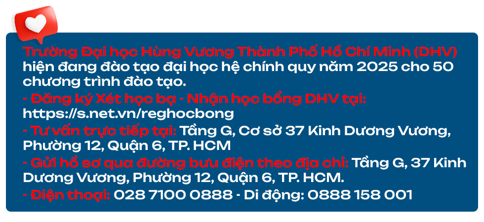 Vững bước với hàng loạt học bổng tại Trường ĐH Hùng Vương TP. HCM - Ảnh 8 Vững bước với hàng loạt học bổng tại Trường ĐH Hùng Vương TP. HCM - Ảnh 8