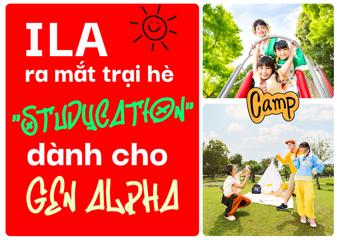 ILA ra mắt trại hè ′Studycation′ dành cho gen Alpha - Ảnh 1 ILA ra mắt trại hè ′Studycation′ dành cho gen Alpha - Ảnh 1