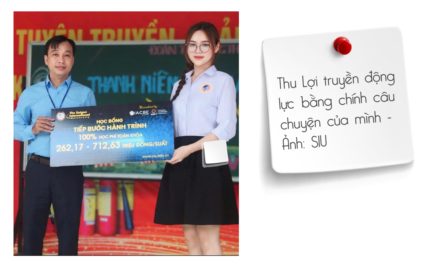 Chắp cánh ước mơ với học bổng ′Tiếp bước hành trình′ - Ảnh 2 Chắp cánh ước mơ với học bổng ′Tiếp bước hành trình′ - Ảnh 2