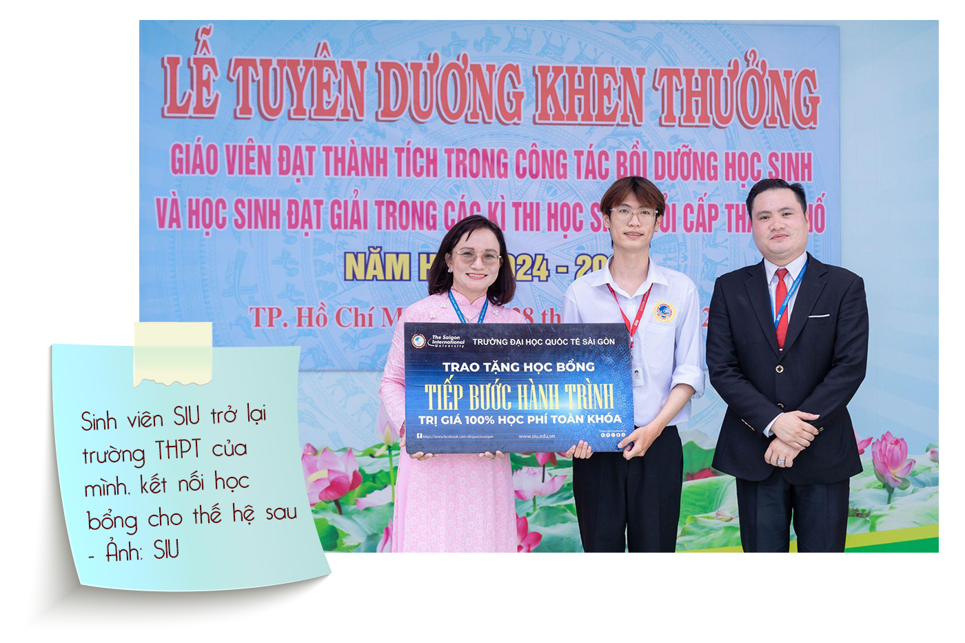 Chắp cánh ước mơ với học bổng ′Tiếp bước hành trình′ - Ảnh 6 Chắp cánh ước mơ với học bổng ′Tiếp bước hành trình′ - Ảnh 6