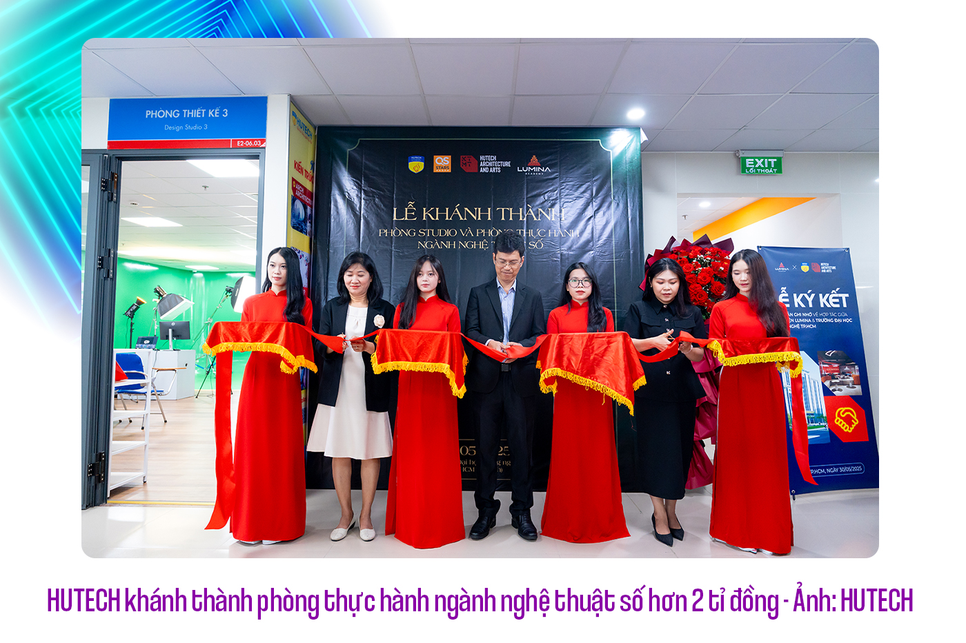 HUTECH khánh thành phòng thực hành ngành nghệ thuật số - Ảnh 2 HUTECH khánh thành phòng thực hành ngành nghệ thuật số - Ảnh 2