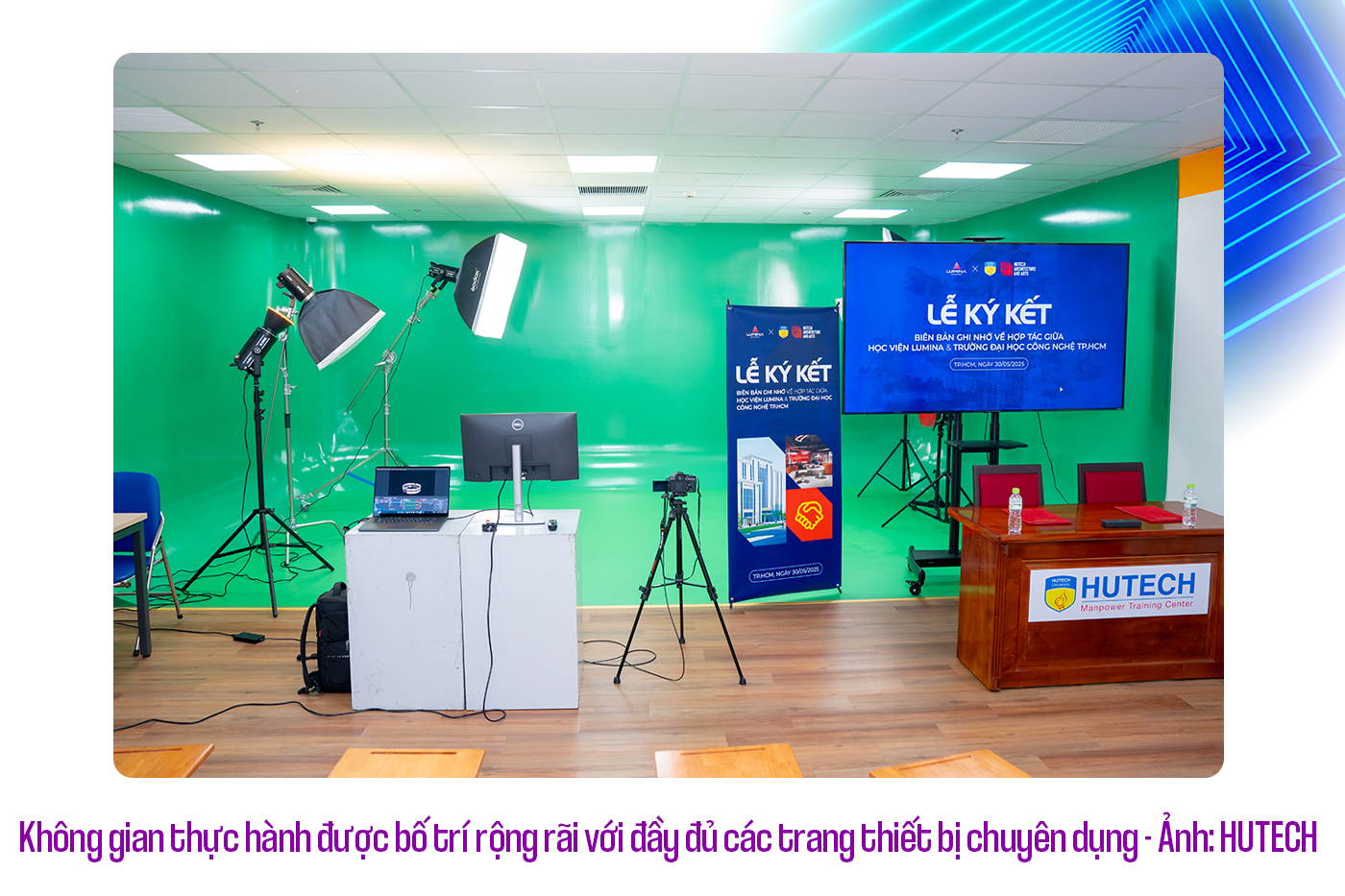 HUTECH khánh thành phòng thực hành ngành nghệ thuật số - Ảnh 4 HUTECH khánh thành phòng thực hành ngành nghệ thuật số - Ảnh 4