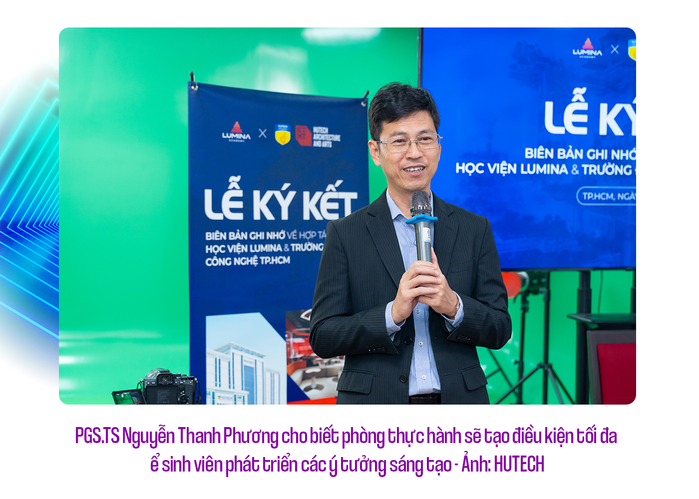 HUTECH khánh thành phòng thực hành ngành nghệ thuật số - Ảnh 6 HUTECH khánh thành phòng thực hành ngành nghệ thuật số - Ảnh 6