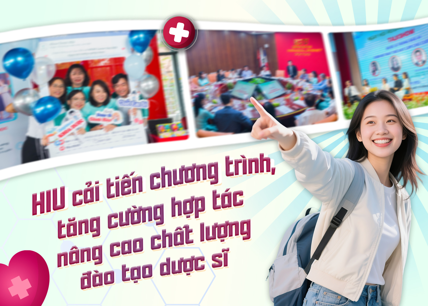 HIU cải tiến chương trình, tăng cường hợp tác nâng cao chất lượng đào tạo dược sĩ - Ánh 1 HIU cải tiến chương trình, tăng cường hợp tác nâng cao chất lượng đào tạo dược sĩ - Ánh 1