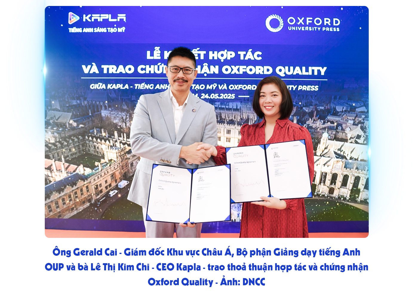 Oxford University Press Trao Chứng nhận Oxford Quality cho Kapla - Ảnh 2 Oxford University Press Trao Chứng nhận Oxford Quality cho Kapla - Ảnh 2