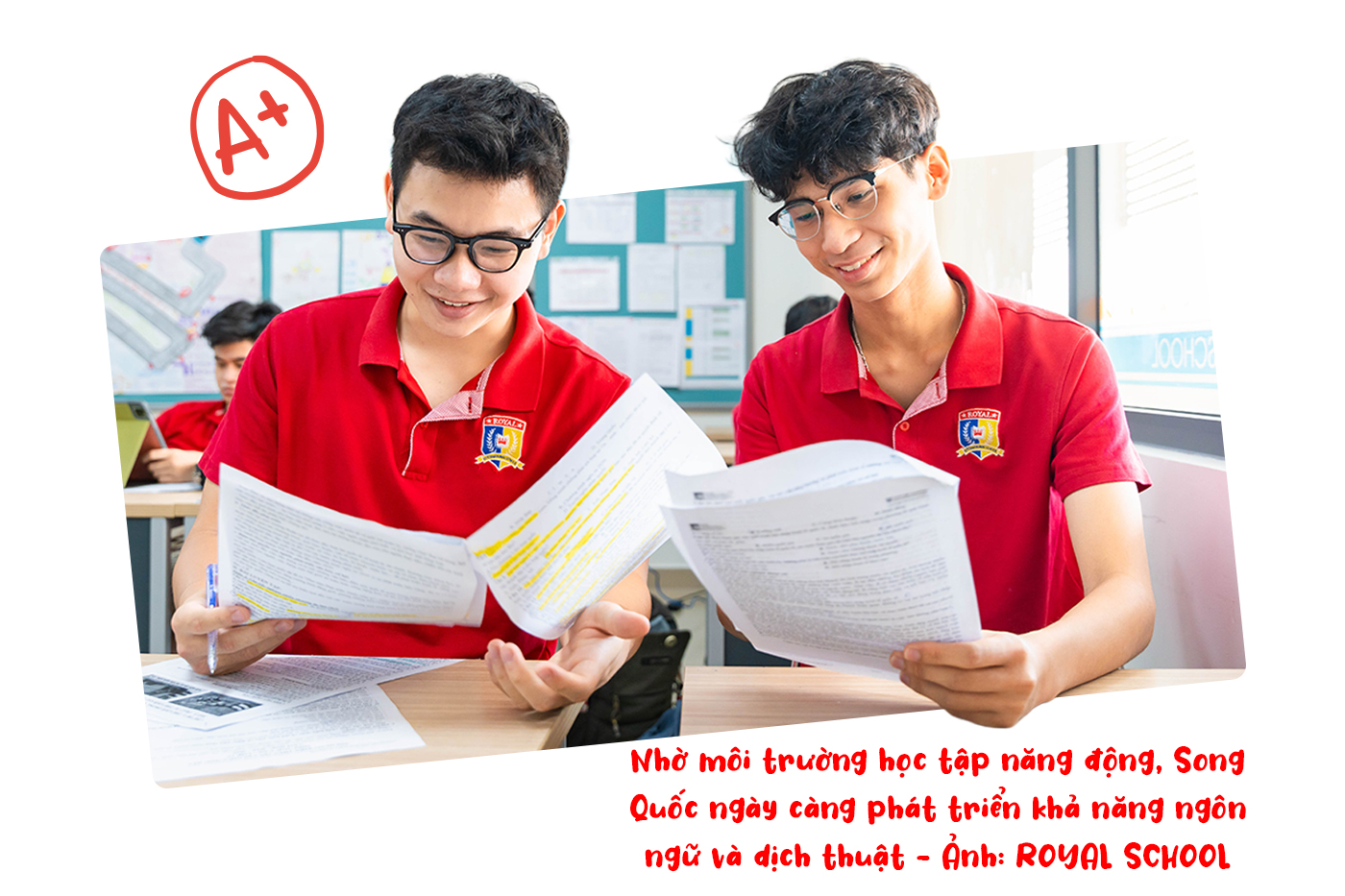 Học sinh Royal School tự tin dịch cabin của hội nghị quốc tế - Ảnh 4 Học sinh Royal School tự tin dịch cabin của hội nghị quốc tế - Ảnh 4