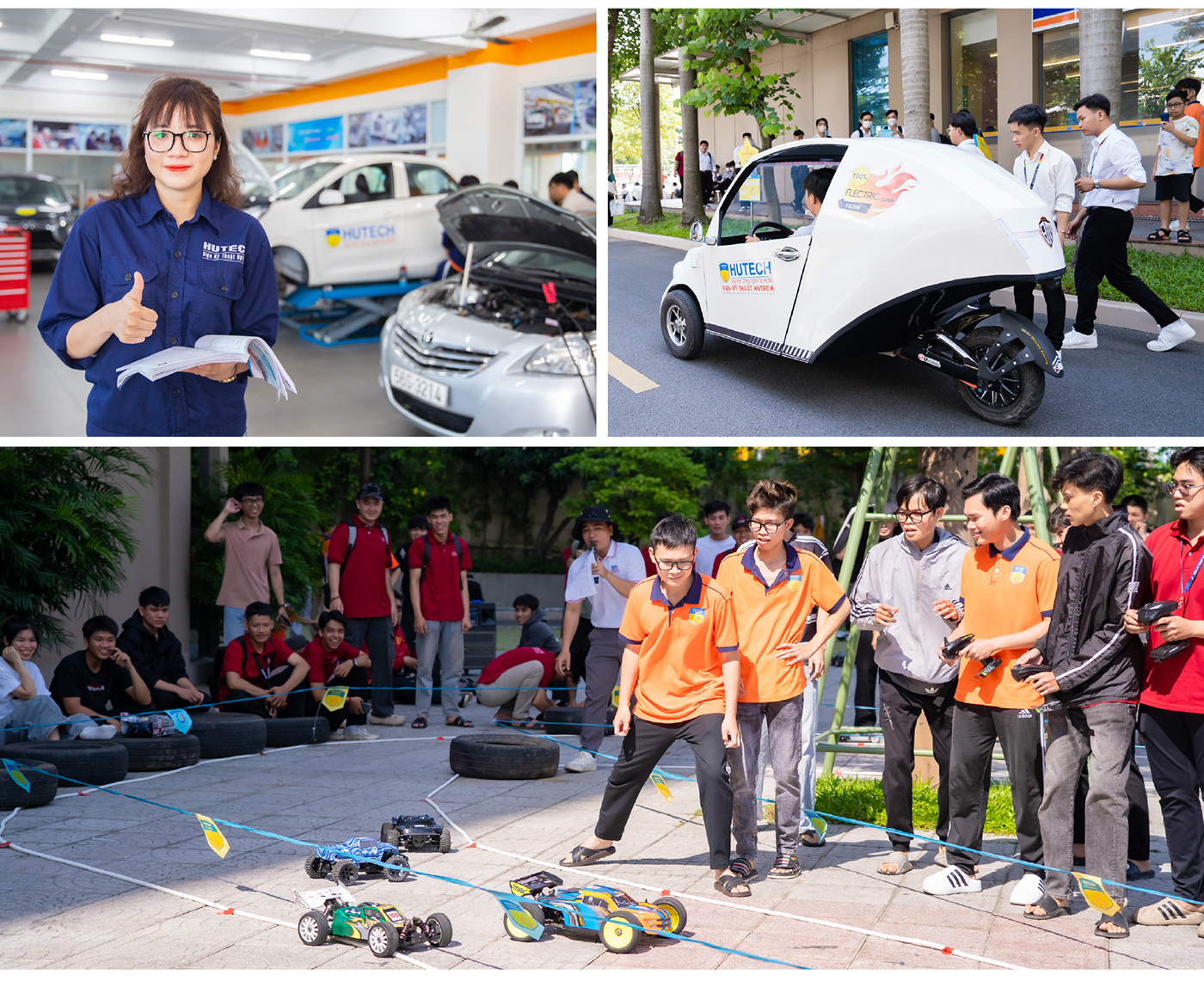 Học Công nghệ kỹ thuật ô tô tại HUTECH: Tự tay chế tạo xe - Ảnh 3 Học Công nghệ kỹ thuật ô tô tại HUTECH: Tự tay chế tạo xe - Ảnh 3