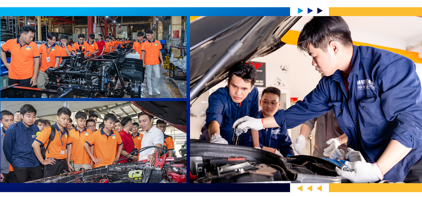 Học Công nghệ kỹ thuật ô tô tại HUTECH: Tự tay chế tạo xe - Ảnh 8 Học Công nghệ kỹ thuật ô tô tại HUTECH: Tự tay chế tạo xe - Ảnh 8