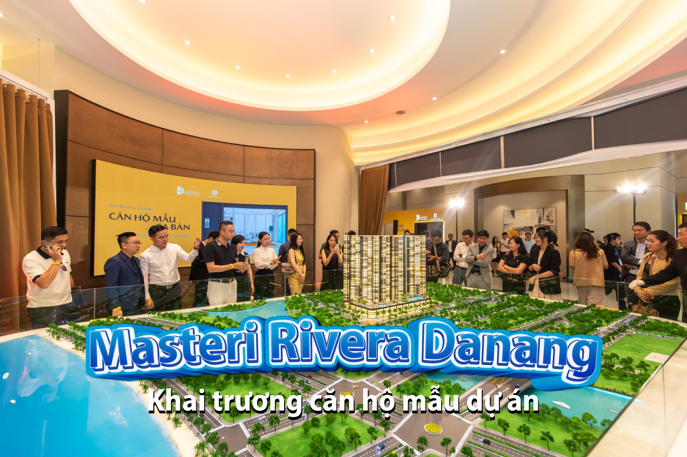 Khai trương căn hộ mẫu dự án Masteri Rivera Danang Khai trương căn hộ mẫu dự án Masteri Rivera Danang