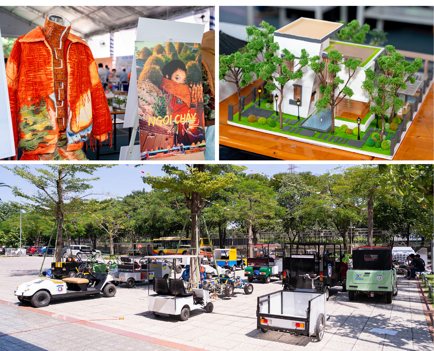 Xe điện tự lái - tâm điểm chú ý tại HUTECH TECHSHOW 2025 - Ảnh 6 Xe điện tự lái - tâm điểm chú ý tại HUTECH TECHSHOW 2025 - Ảnh 6