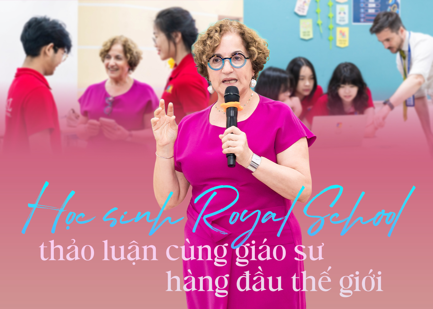 Học sinh Royal School thảo luận cùng giáo sư hàng đầu thế giới - Ảnh 1 Học sinh Royal School thảo luận cùng giáo sư hàng đầu thế giới - Ảnh 1